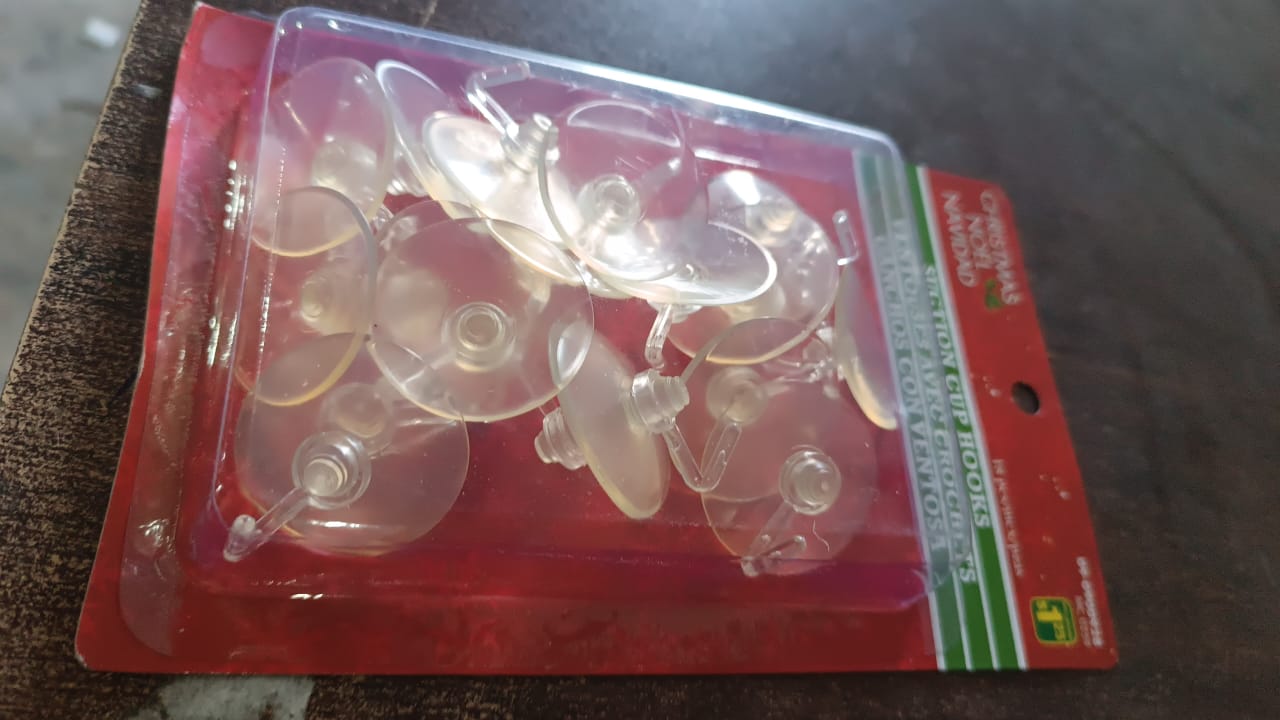 Transparent Rubber Vacuum Sucker, Suction Cup Hooks (18 Pcs Set) Transparent Rubber Vacuum Sucker, Suction Cup Hooks (18 Pcs Set)